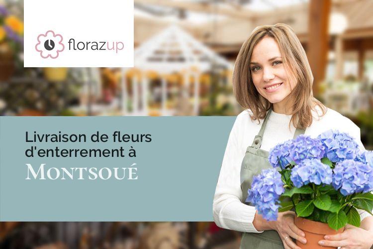 coeurs de fleurs pour un décès à Montsoué (Landes/40500)