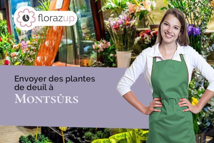 gerbes de fleurs pour une crémation à Montsûrs (Mayenne/53150)