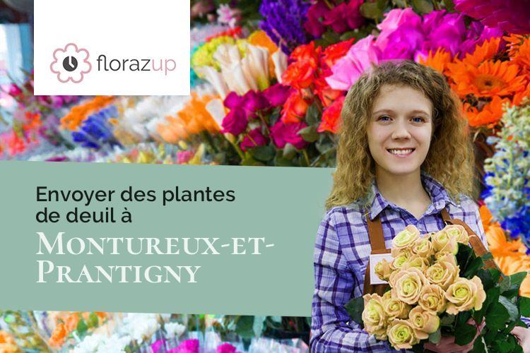 compositions de fleurs pour un enterrement à Montureux-et-Prantigny (Haute-Saône/70100)
