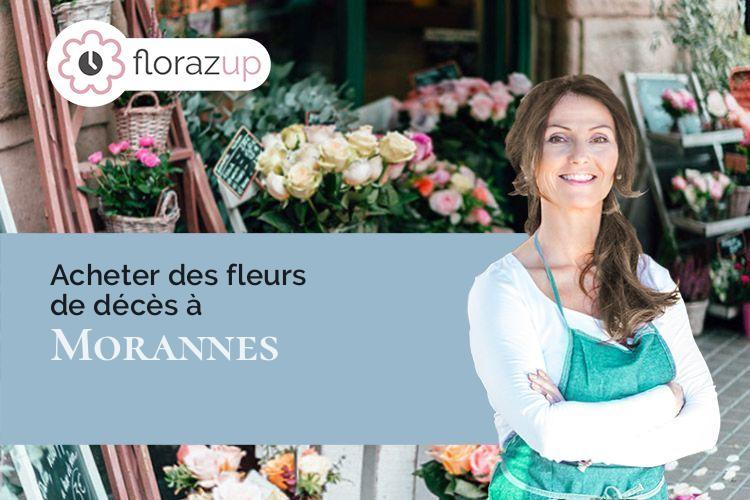 coupes de fleurs pour un décès à Morannes (Maine-et-Loire/49640)