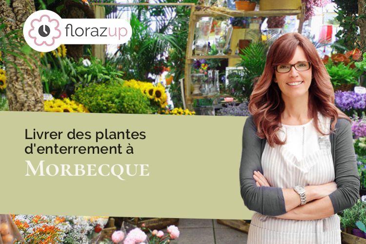 compositions de fleurs pour une crémation à Morbecque (Nord/59190)