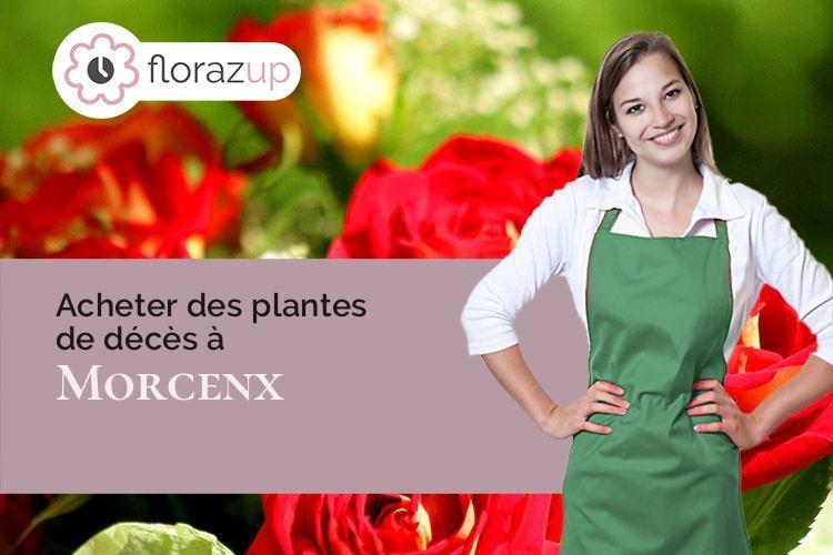 couronnes florales pour une crémation à Morcenx (Landes/40110)