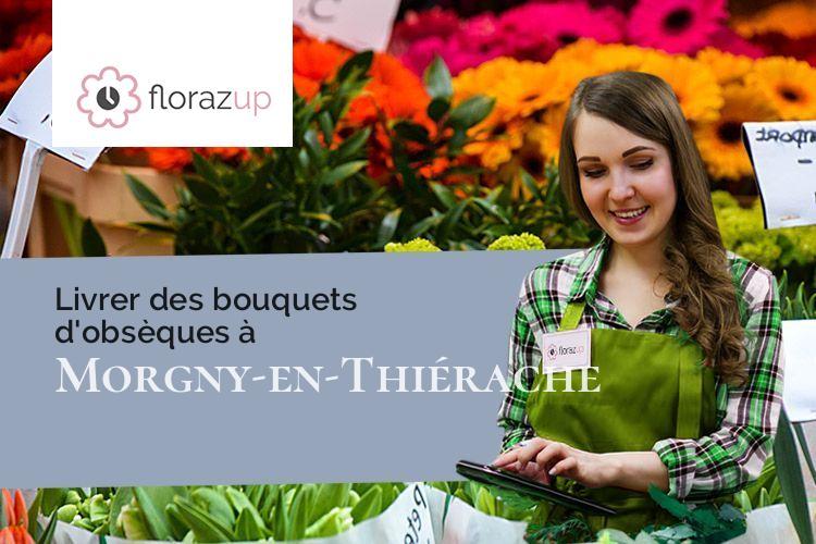 bouquets de fleurs pour des funérailles à Morgny-en-Thiérache (Aisne/02360)