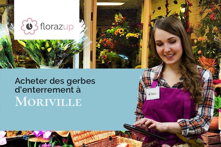 coupes de fleurs pour un décès à Moriville (Vosges/88330)