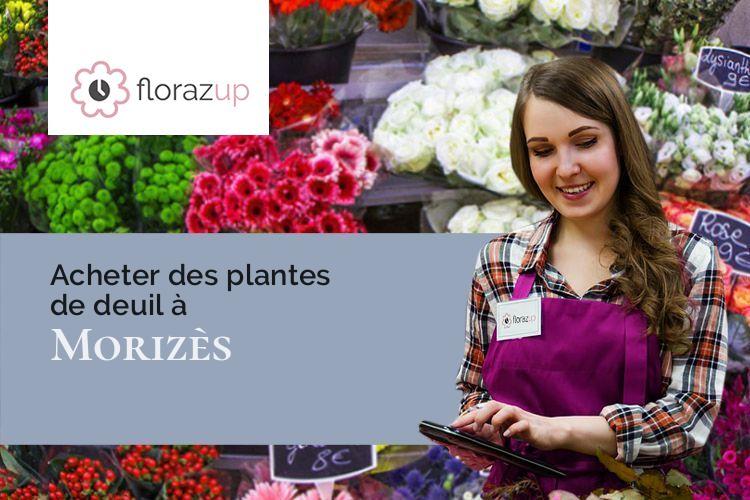 coupes de fleurs pour un enterrement à Morizès (Gironde/33190)
