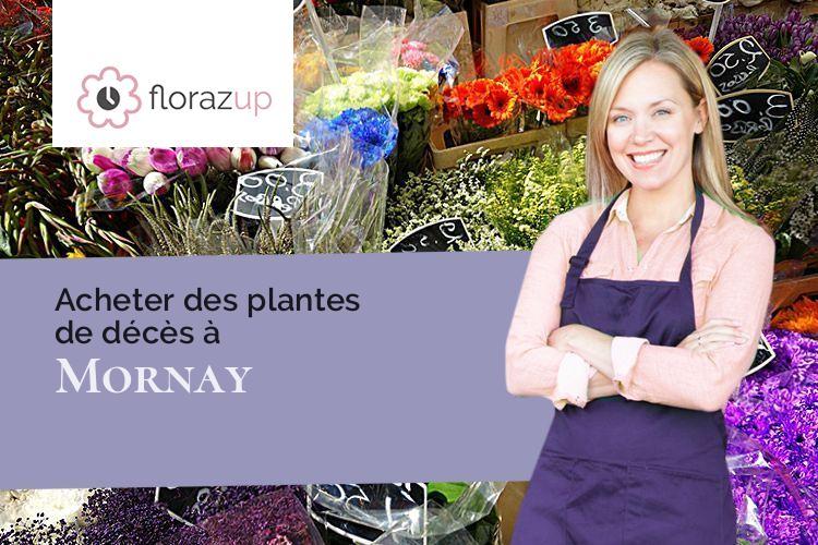 compositions de fleurs pour une crémation à Mornay (Saône-et-Loire/71220)