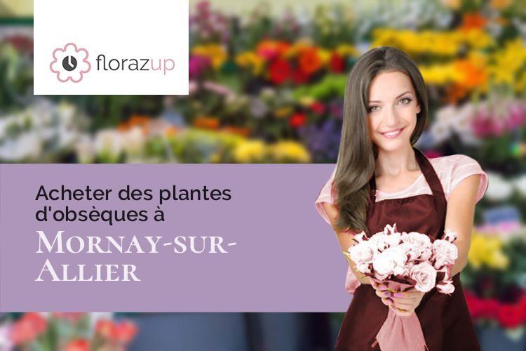 bouquets de fleurs pour des funérailles à Mornay-sur-Allier (Cher/18600)