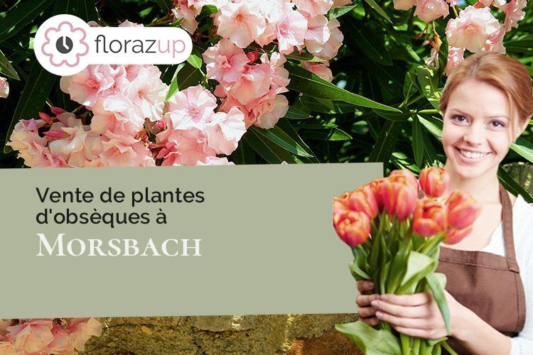 créations florales pour un deuil à Morsbach (Moselle/57600)