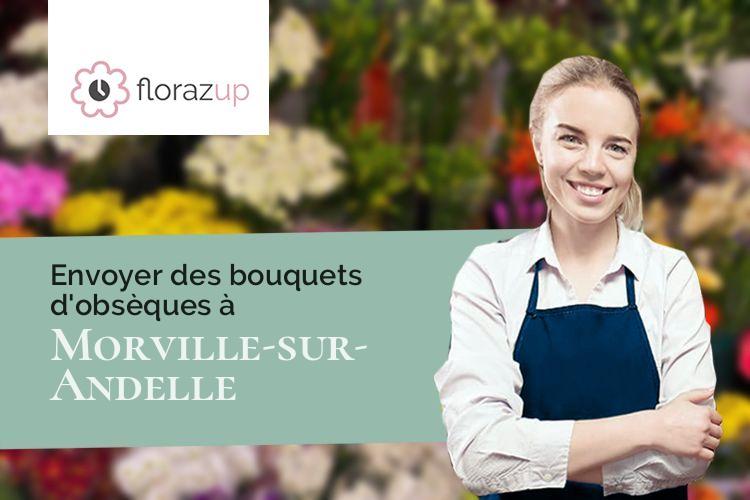 bouquets de fleurs pour des funérailles à Morville-sur-Andelle (Seine-Maritime/76780)