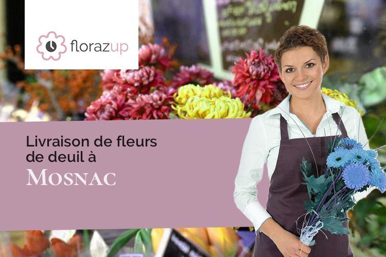 créations de fleurs pour une crémation à Mosnac (Charente/16120)