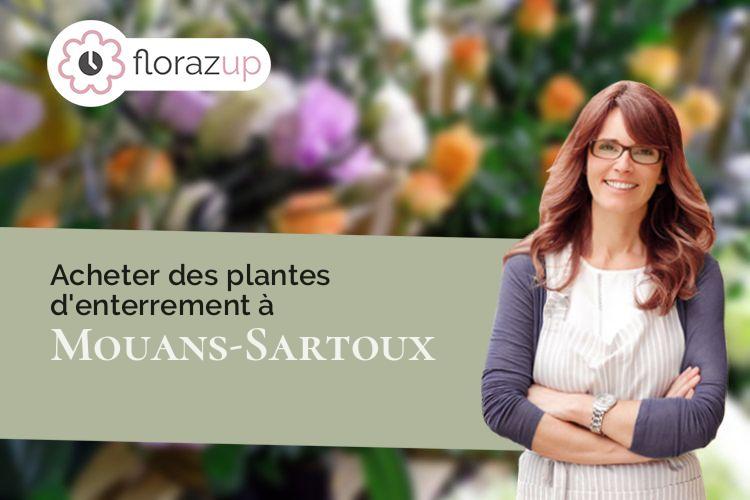 compositions florales pour des obsèques à Mouans-Sartoux (Alpes-Maritimes/06370)