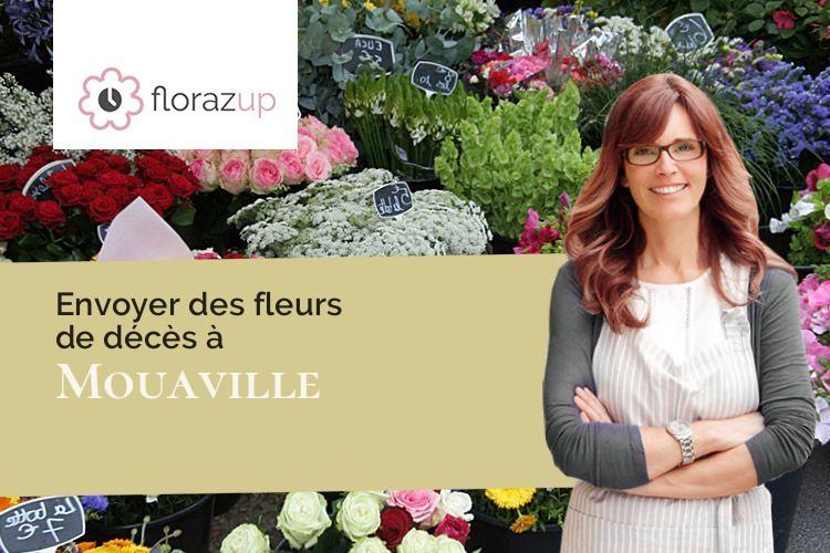 bouquets de fleurs pour des funérailles à Mouaville (Meurthe-et-Moselle/54800)