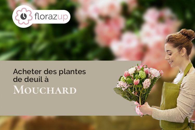 créations florales pour un enterrement à Mouchard (Jura/39330)