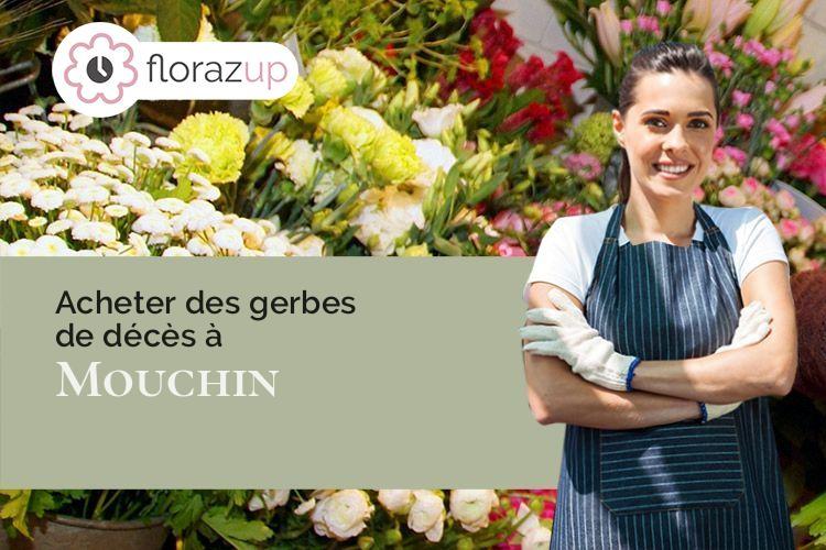 créations florales pour des obsèques à Mouchin (Nord/59310)