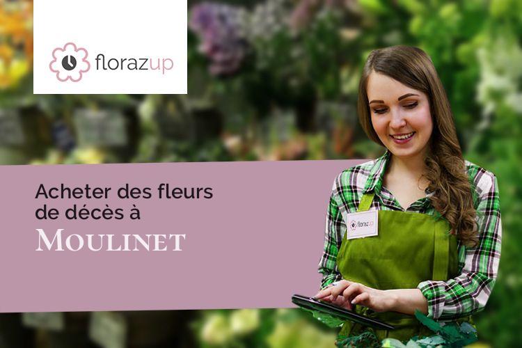 compositions florales pour un enterrement à Moulinet (Alpes-Maritimes/06380)