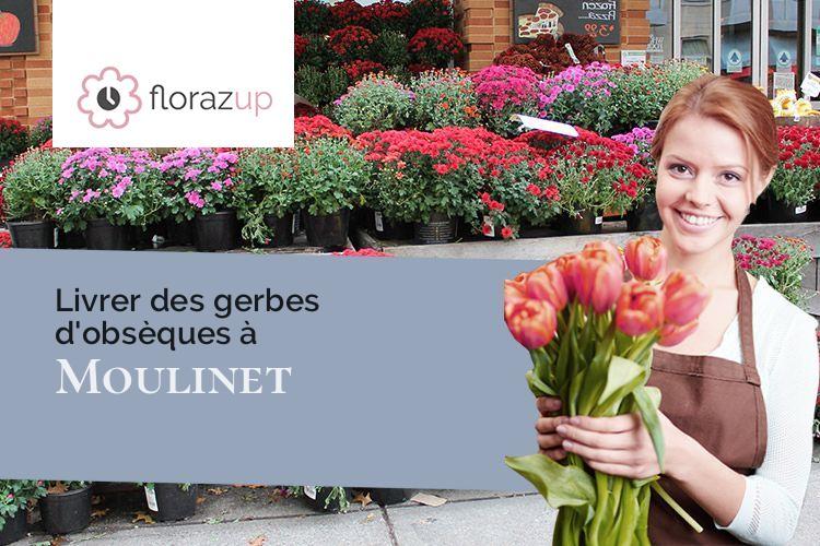 coeurs de fleurs pour un décès à Moulinet (Lot-et-Garonne/47290)
