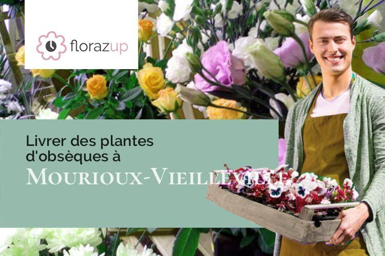 créations florales pour des funérailles à Mourioux-Vieilleville (Creuse/23210)
