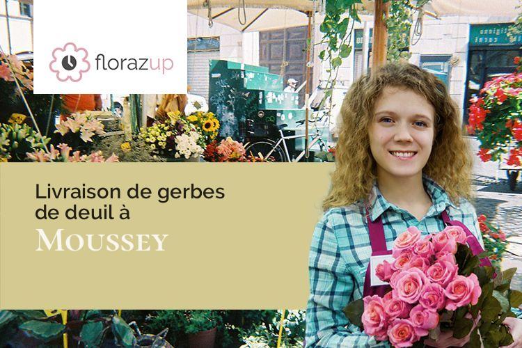créations florales pour un décès à Moussey (Vosges/88210)