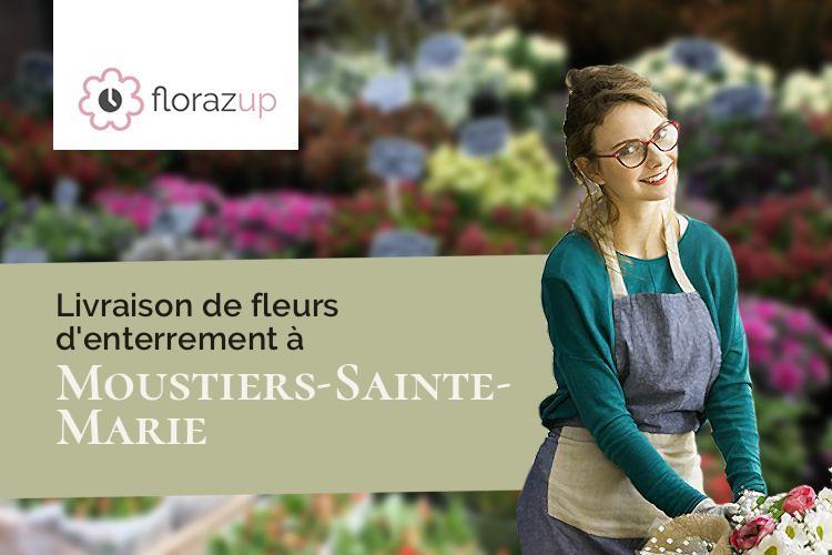compositions de fleurs pour des obsèques à Moustiers-Sainte-Marie (Alpes-de-Haute-Provence/04360)