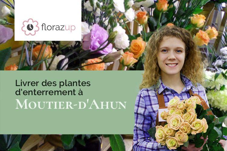 créations de fleurs pour une crémation à Moutier-d'Ahun (Creuse/23150)