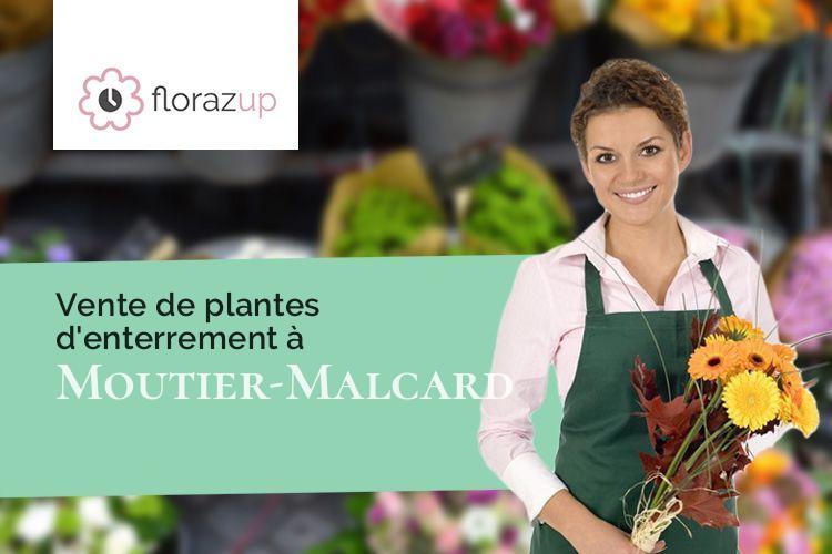 créations de fleurs pour des obsèques à Moutier-Malcard (Creuse/23220)