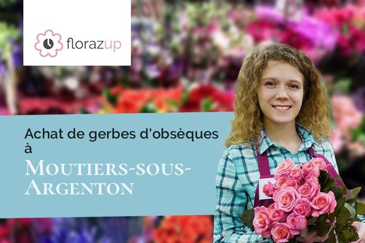 créations florales pour des obsèques à Moutiers-sous-Argenton (Deux-Sèvres/79150)