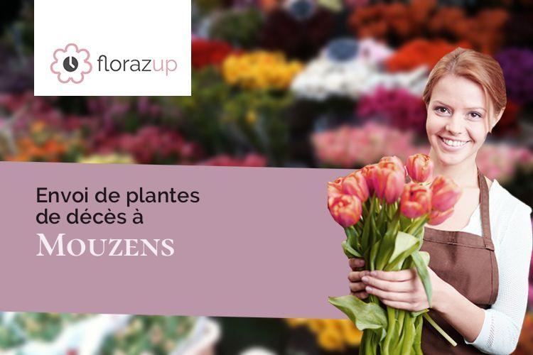 couronnes florales pour un décès à Mouzens (Dordogne/24220)