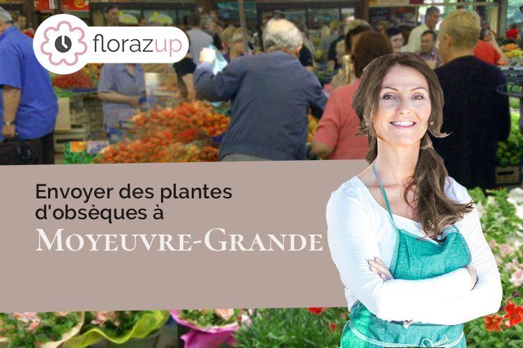 fleurs deuil pour une crémation à Moyeuvre-Grande (Moselle/57250)