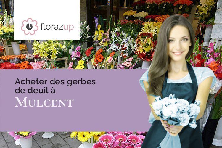créations florales pour un deuil à Mulcent (Yvelines/78790)