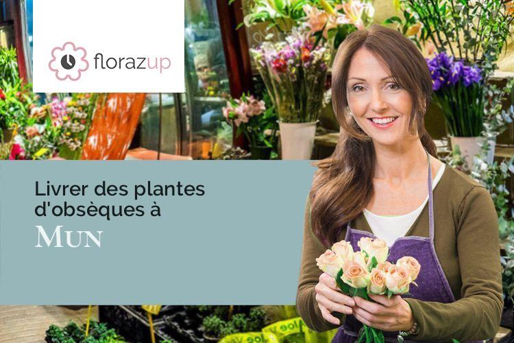 compositions florales pour un décès à Mun (Hautes-Pyrénées/65350)