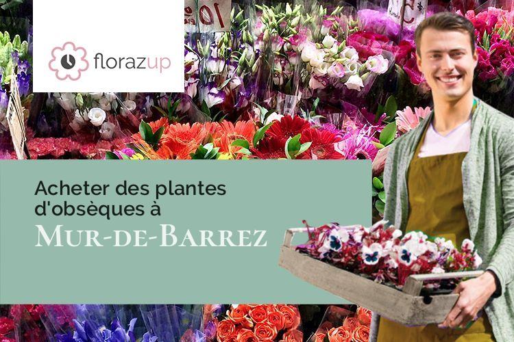 créations de fleurs pour des obsèques à Mur-de-Barrez (Aveyron/12600)