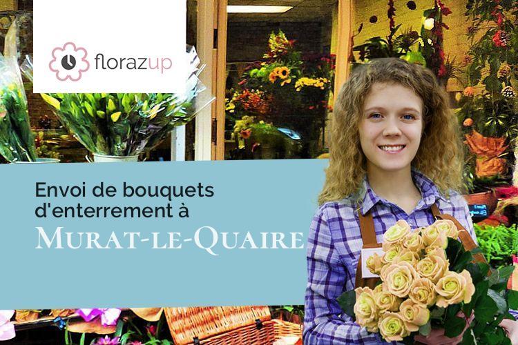 compositions de fleurs pour des obsèques à Murat-le-Quaire (Puy-de-Dôme/63150)