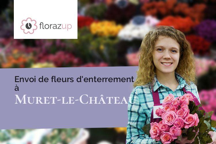 compositions de fleurs pour une crémation à Muret-le-Château (Aveyron/12330)