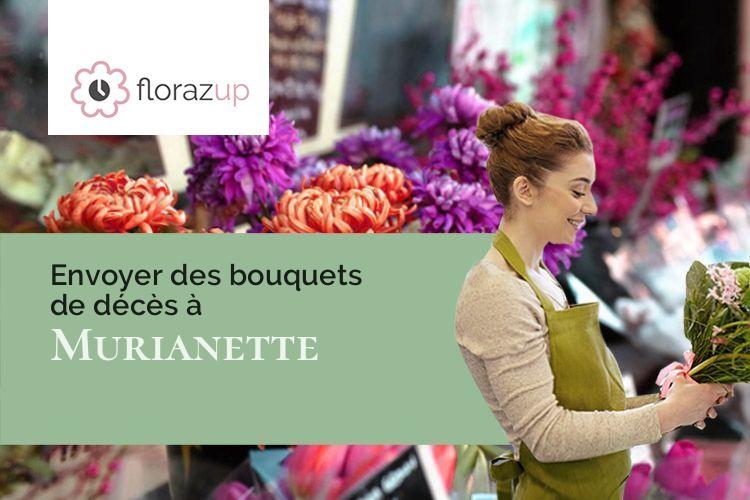 compositions de fleurs pour des obsèques à Murianette (Isère/38420)