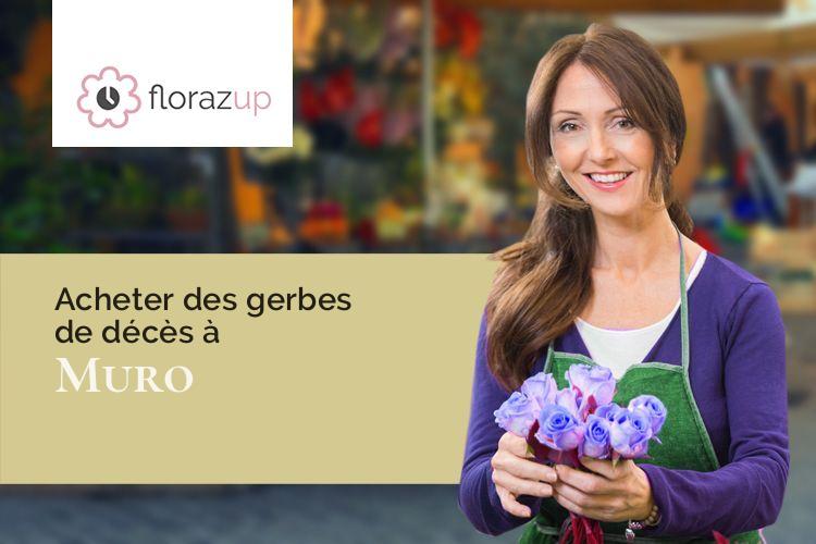 créations florales pour des funérailles à Muro (Corse/20225)