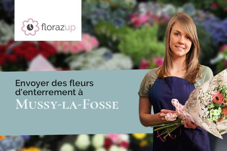 bouquets de fleurs pour une crémation à Mussy-la-Fosse (Côte-d'Or/21150)