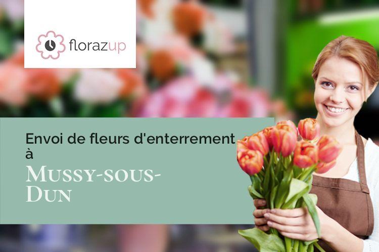 fleurs deuil pour un décès à Mussy-sous-Dun (Saône-et-Loire/71170)