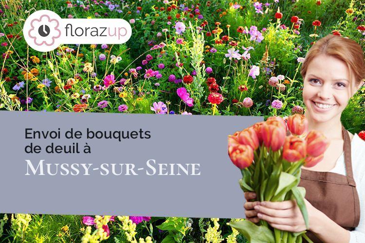 plantes pour des funérailles à Mussy-sur-Seine (Aube/10250)