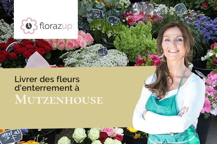 gerbes de fleurs pour un décès à Mutzenhouse (Bas-Rhin/67270)