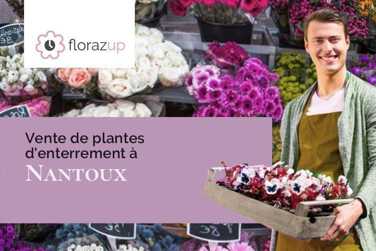 bouquets de fleurs pour des obsèques à Nantoux (Côte-d'Or/21190)