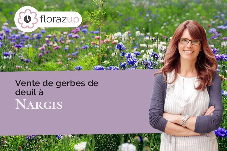 créations florales pour une crémation à Nargis (Loiret/45210)