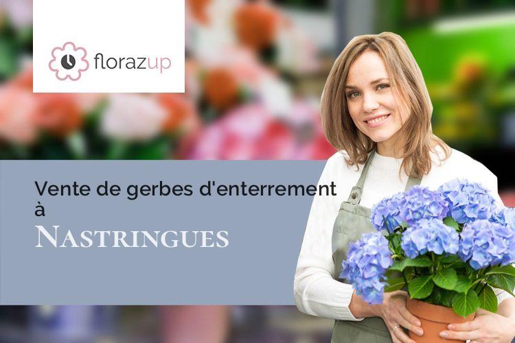 bouquets de fleurs pour des funérailles à Nastringues (Dordogne/24230)