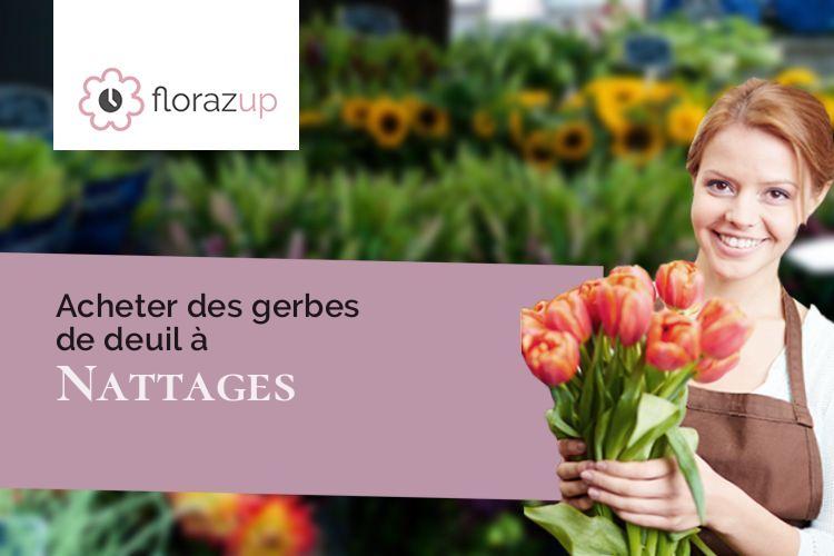 créations de fleurs pour des funérailles à Nattages (Ain/01300)