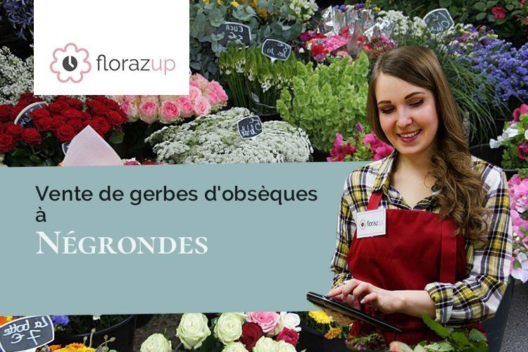 coupes de fleurs pour un deuil à Négrondes (Dordogne/24460)