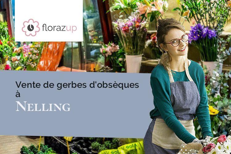 créations florales pour des obsèques à Nelling (Moselle/57670)