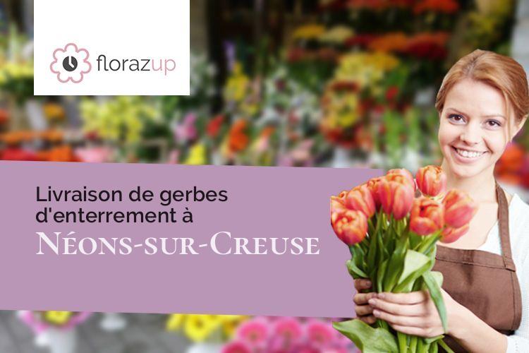 couronnes de fleurs pour une crémation à Néons-sur-Creuse (Indre/36220)