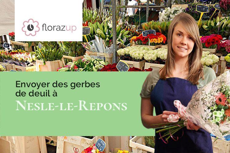 plantes pour un décès à Nesle-le-Repons (Marne/51700)