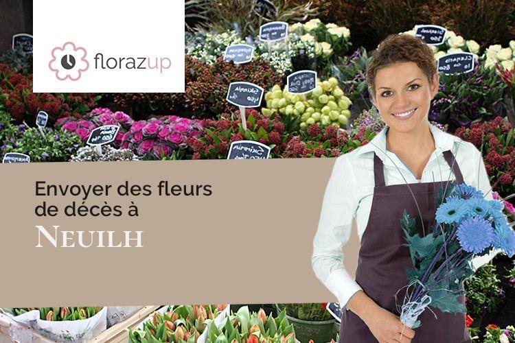 gerbes de fleurs pour des funérailles à Neuilh (Hautes-Pyrénées/65200)