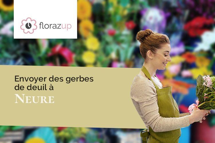 gerbes de fleurs pour un décès à Neure (Allier/03320)