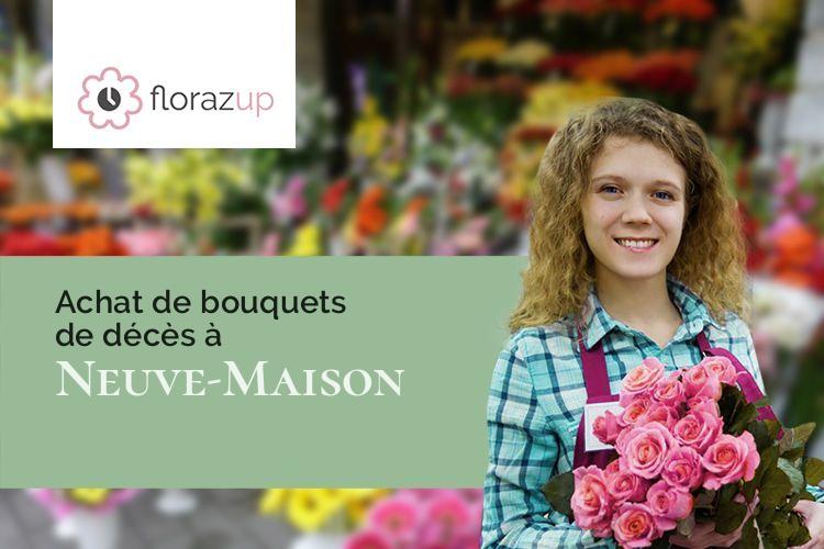 gerbes de fleurs pour un enterrement à Neuve-Maison (Aisne/02500)